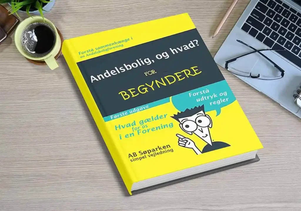 Bog med titlen "Andelsbolig, og hvad?"
