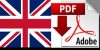UK Flag and Adobe PDF symbol